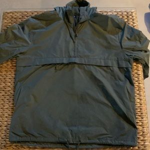 Olive Green Rain Jacket